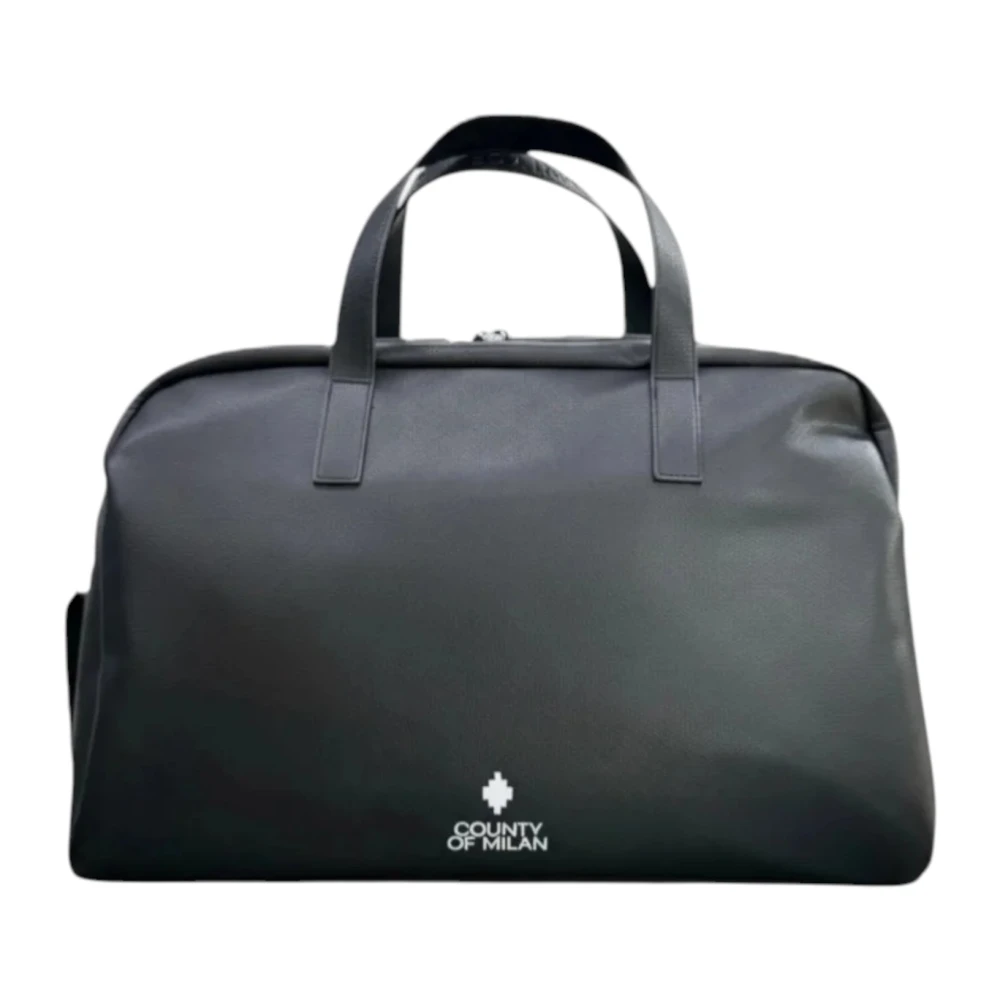 Marcelo Burlon Men's Black Comas260328 Borsone - Weekend Bags - One Size - Bags