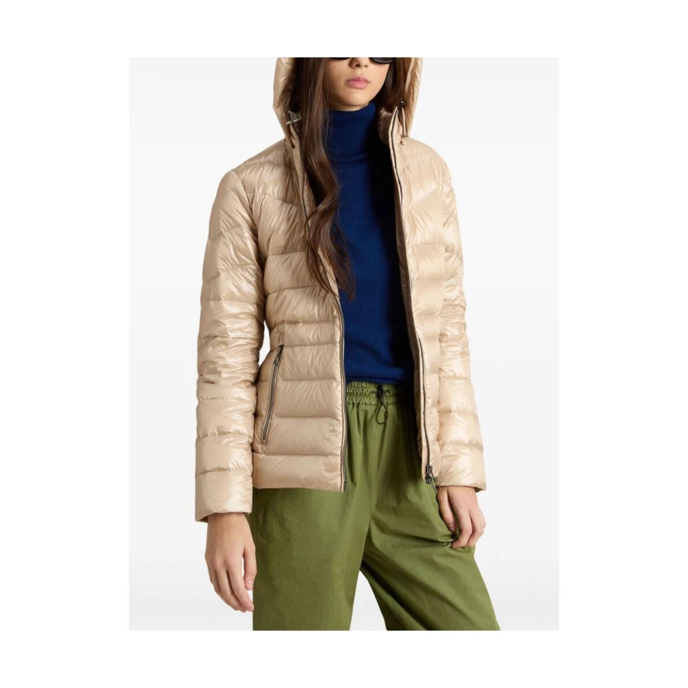 Woolrich Gewatteerde Jas Beige Dames