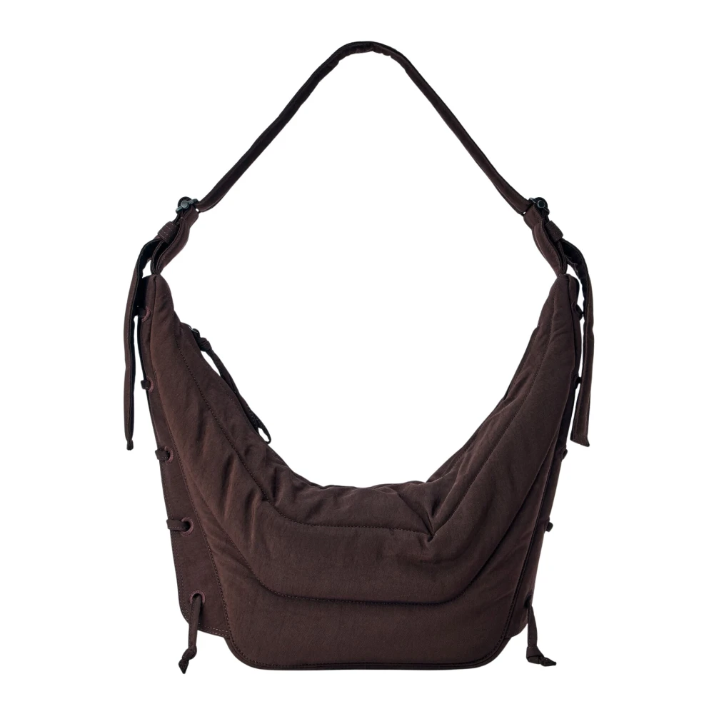 Lemaire Medium Soft Game Bag - Man Crossbody Bags Brown One Size - Immagine 2
