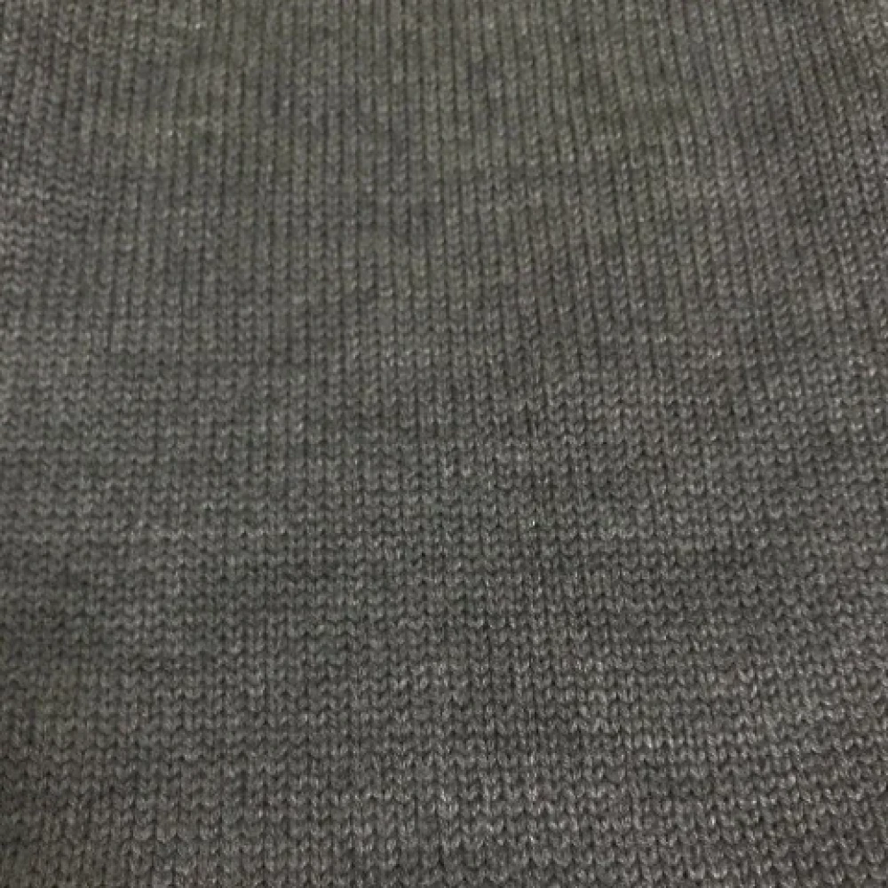 Fendi Vintage Pre-owned Wool scarves Gray Dames