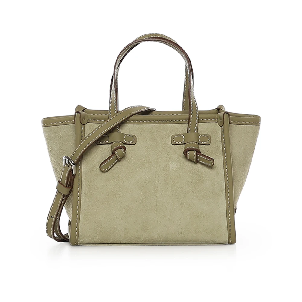 Gianni Chiarini Women's Green Miss Marcella Suede Handbag