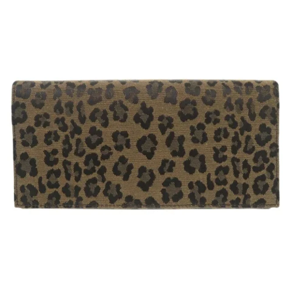 Fendi Vintage Pre-owned Canvas wallets Multicolor Dames