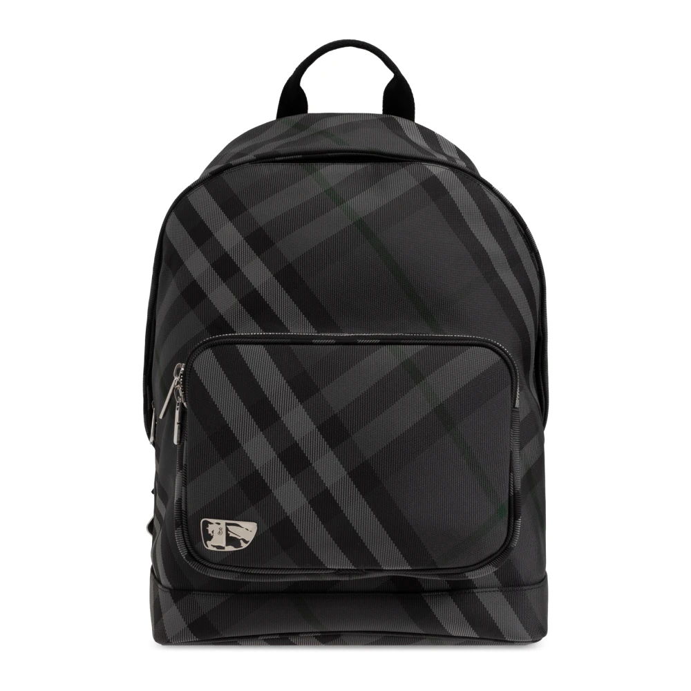 Burberry Rugzak met ruitpatroon Black Heren