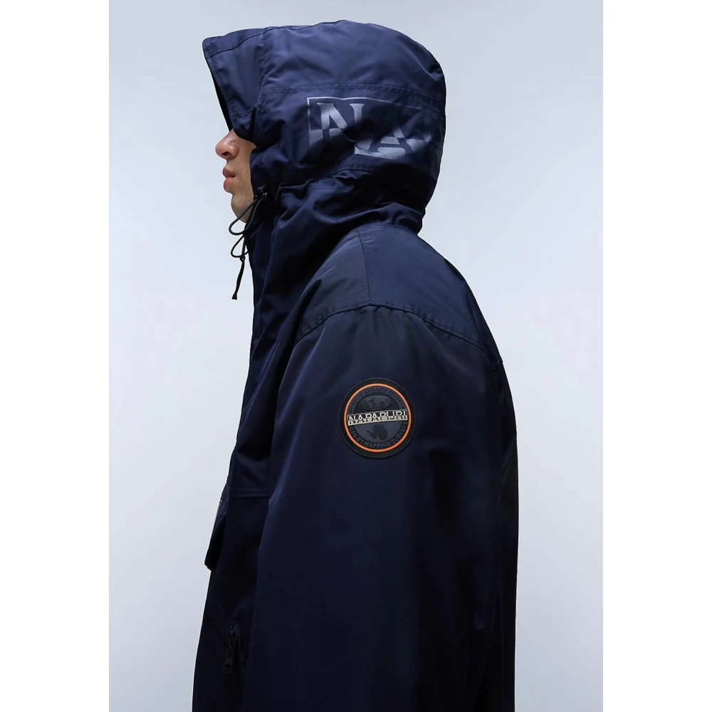 Napapijri Rainforest Next Anorak Jas Blue Heren