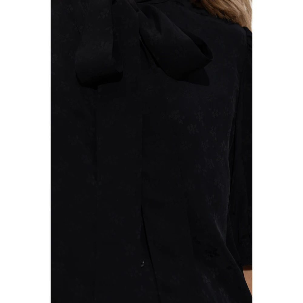 Chloé Top met bloemenpatroon Black Dames