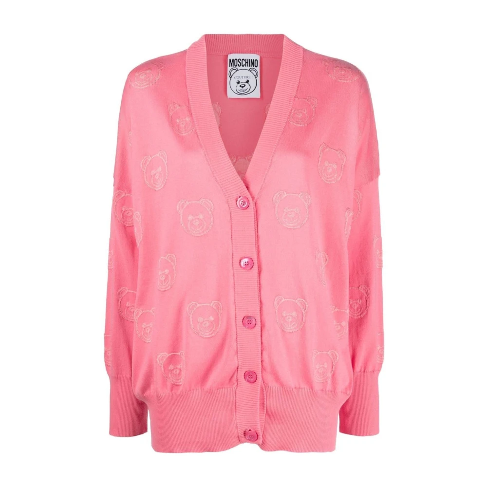 Moschino Cardigans Pink Dames
