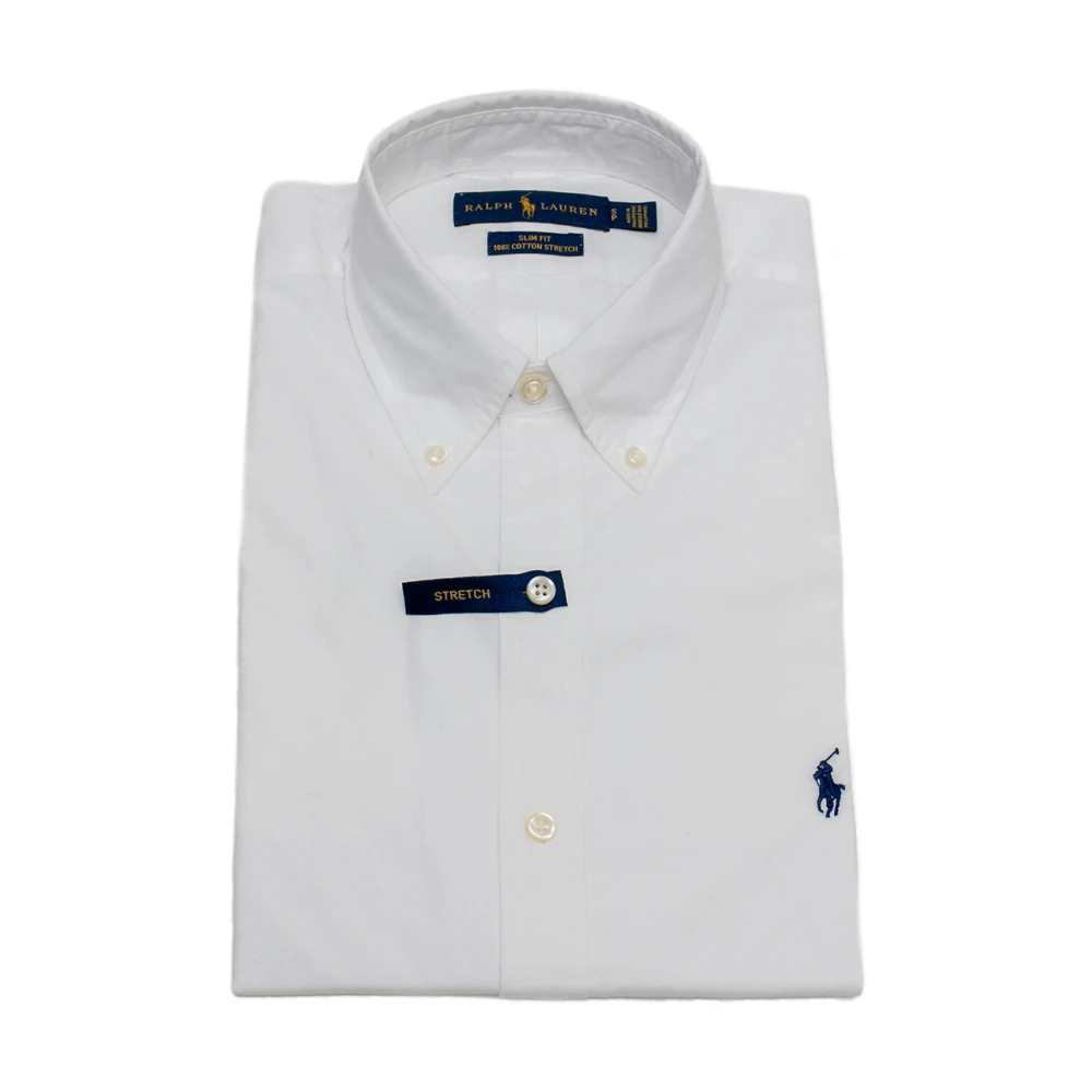 Polo Ralph Lauren Slim-fit Casual Overhemd White Heren