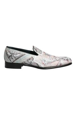 Baroque Velvet Dress Loafers