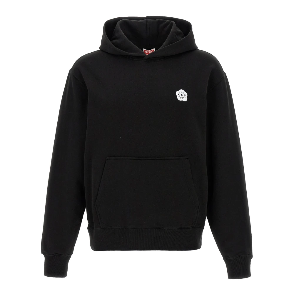 Kenzo Men's Black Boke Flower 2.0 Cotton Hoodie