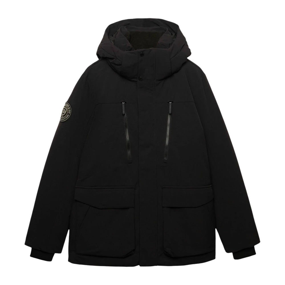 Superdry Herren Parkas Schwarz Gr. Groß - Bild 3