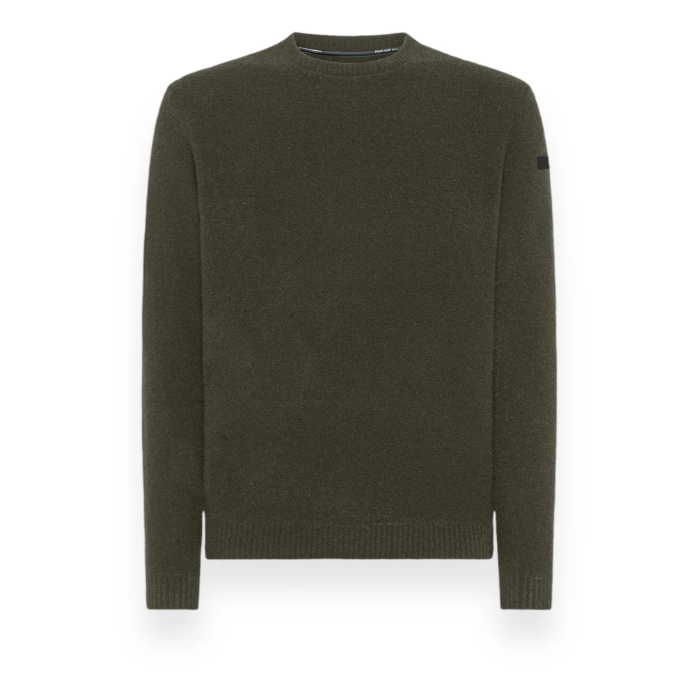RRD Boucle Ronde Gebreide Trui Green Heren