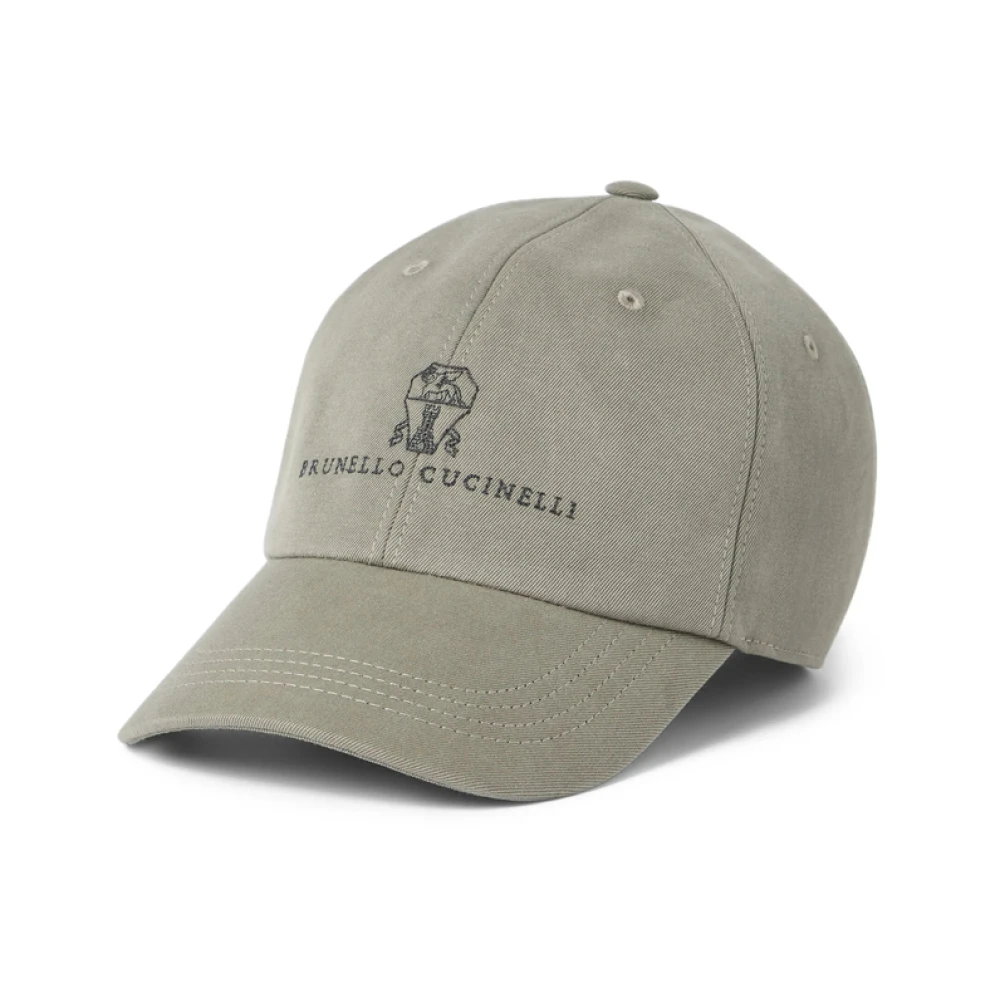 Accessories > Hats > Caps - - Brunello Cucinelli - Modalova