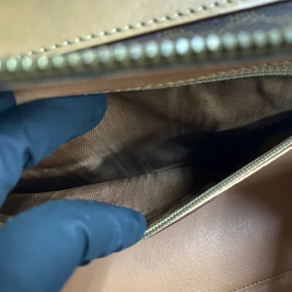 Celine Vintage Pre-owned Leather celine-bags Brown Dames