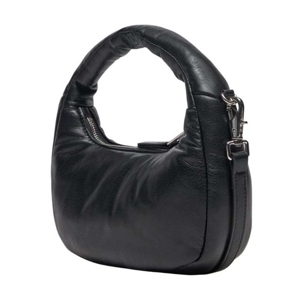 Tommy Jeans Zwarte Polyurethaan Handtas Vrouwen Collectie Black Dames
