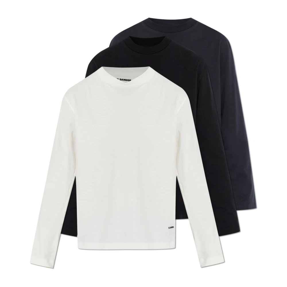 Jil Sander Kvinno Multicolor Toppar Dam, L, Blus