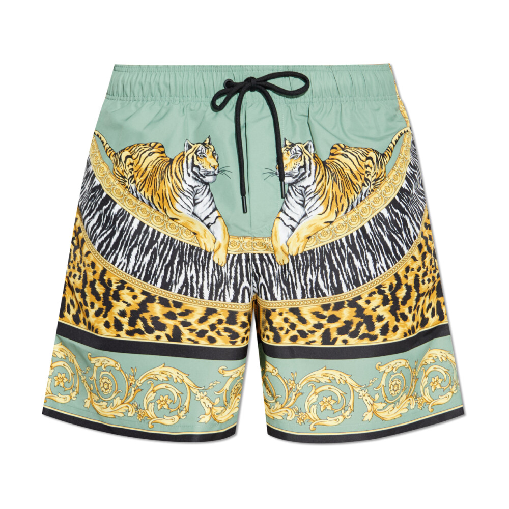 【関税＆送料込み】Versace Multicolor Shorts With Elastic W Versace Swimwear • Shop Swimwear from Versace online at Miinto