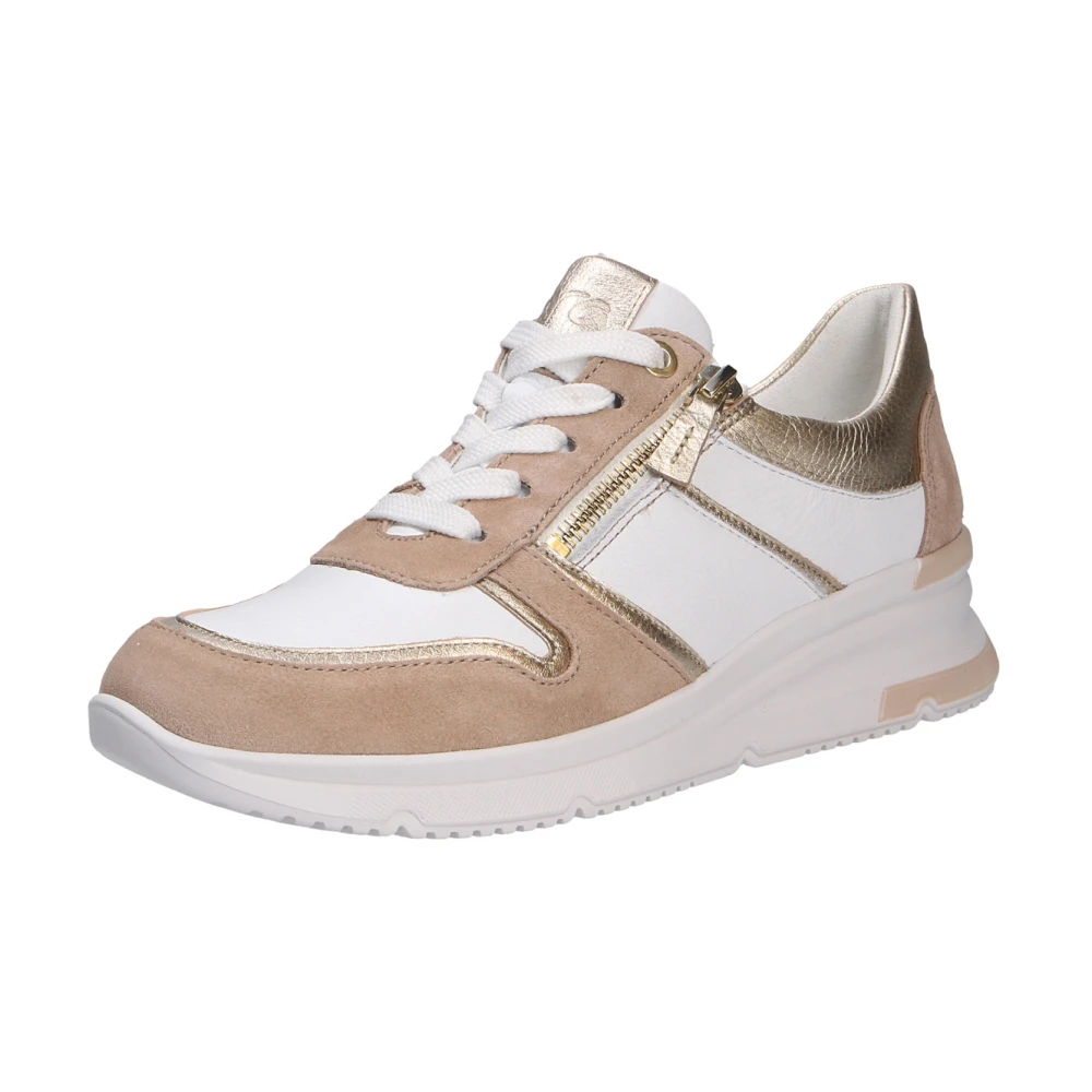 ara Comfortabele veterschoen Dames Schoenen Beige