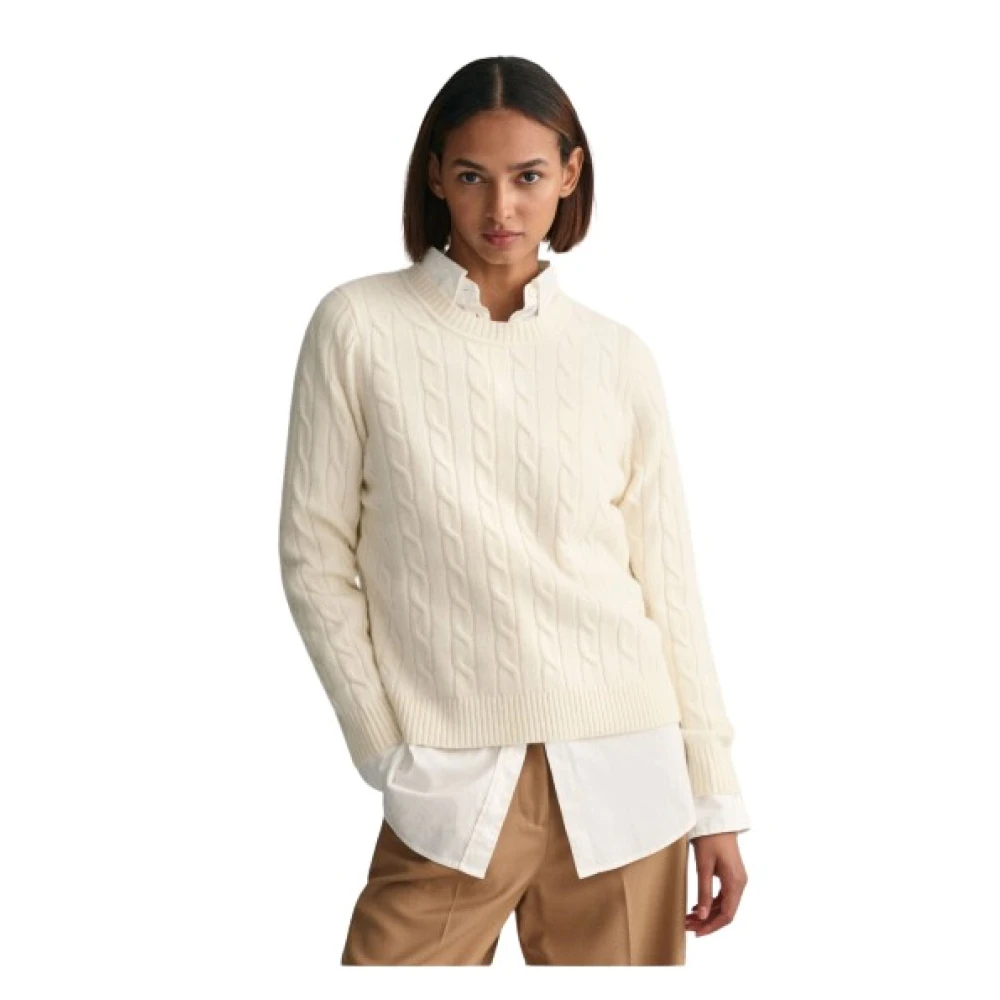 Knitwear > Round-neck Knitwear - - Gant - Modalova