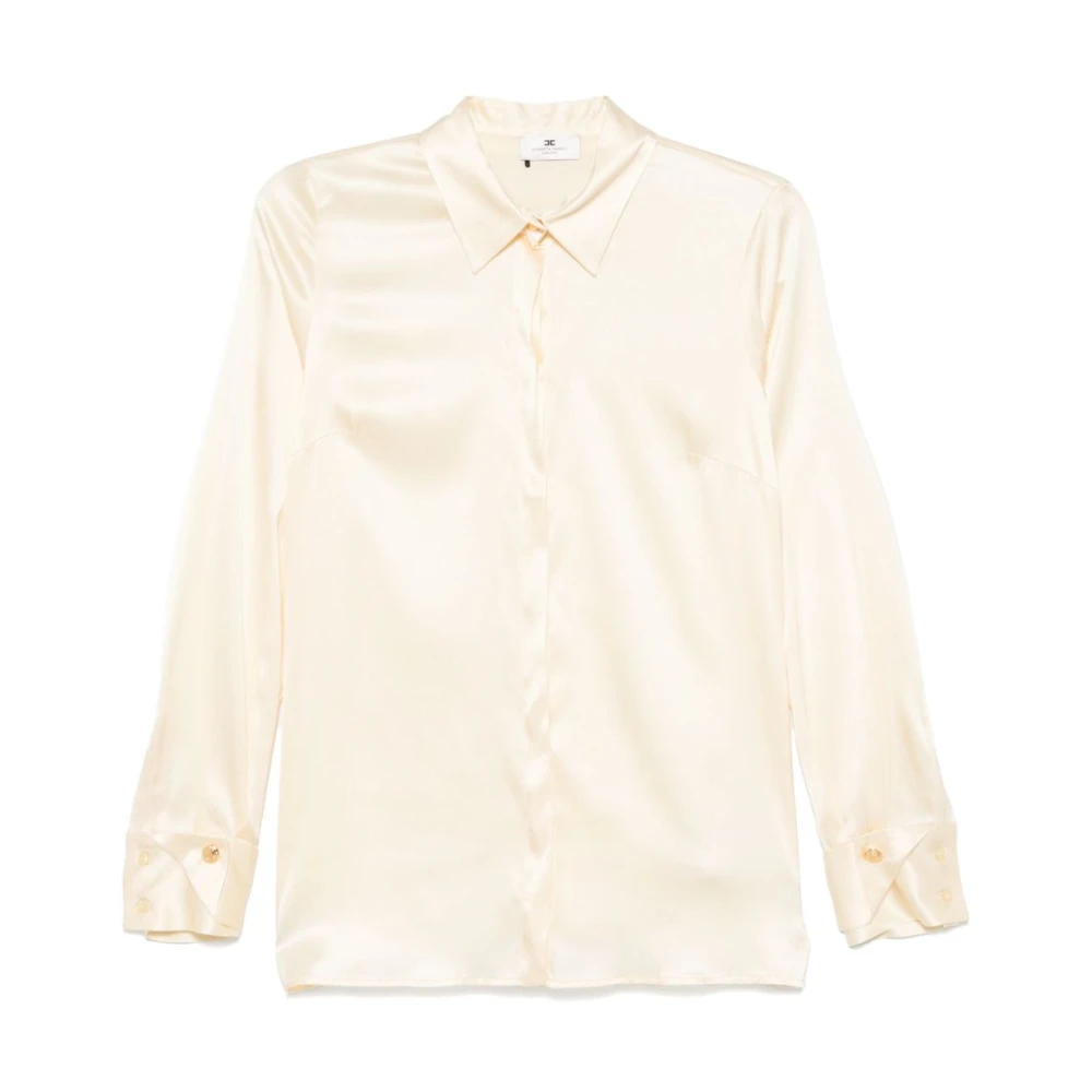 Elisabetta Franchi Giallo Dames Blouses Ss25 Yellow Dames