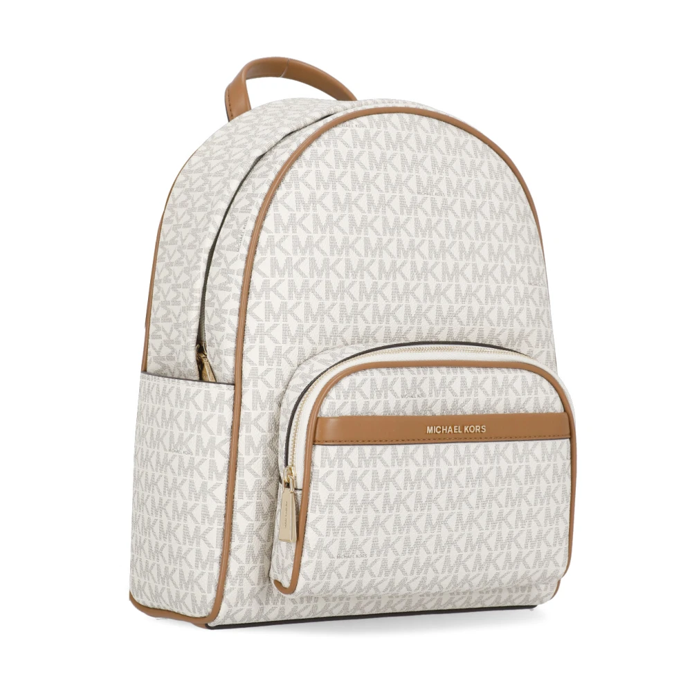 Michael Kors Ivoor Rugzak met Voorvak Beige Dames
