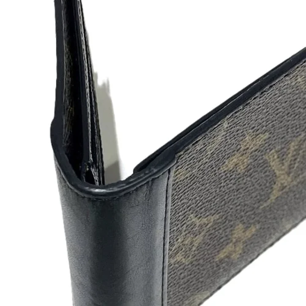 Louis Vuitton Vintage Pre-owned Canvas wallets Brown Heren