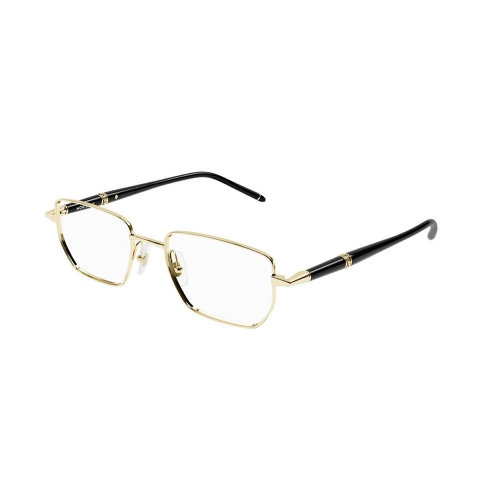 Montblanc Gouden Montuur Bril Yellow Dames