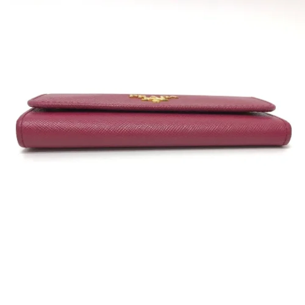 Prada Vintage Pre-owned Fabric key-holders Pink Dames