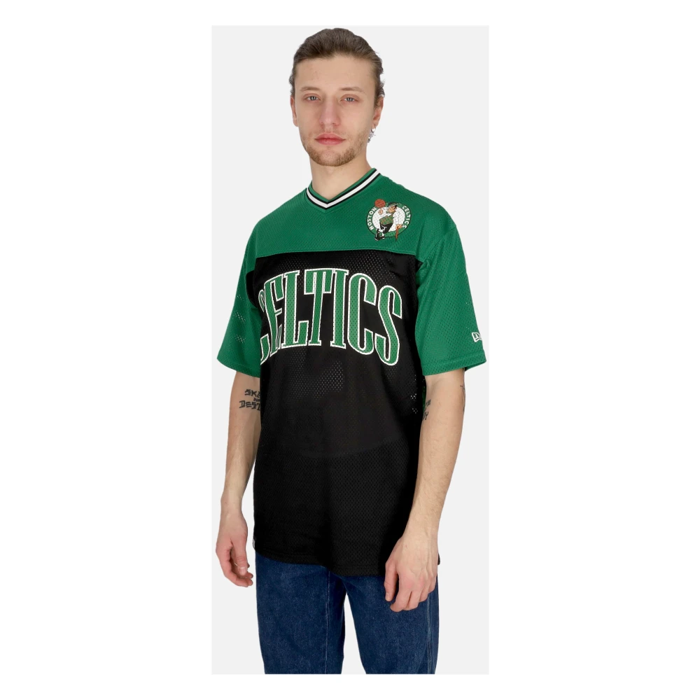 new era Boston Celtics Arch Grafische Tee Multicolor Heren