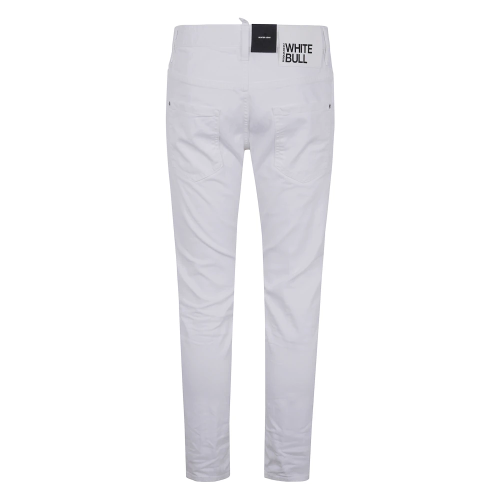 Dsquared2 Denim Skater Jeans White Heren
