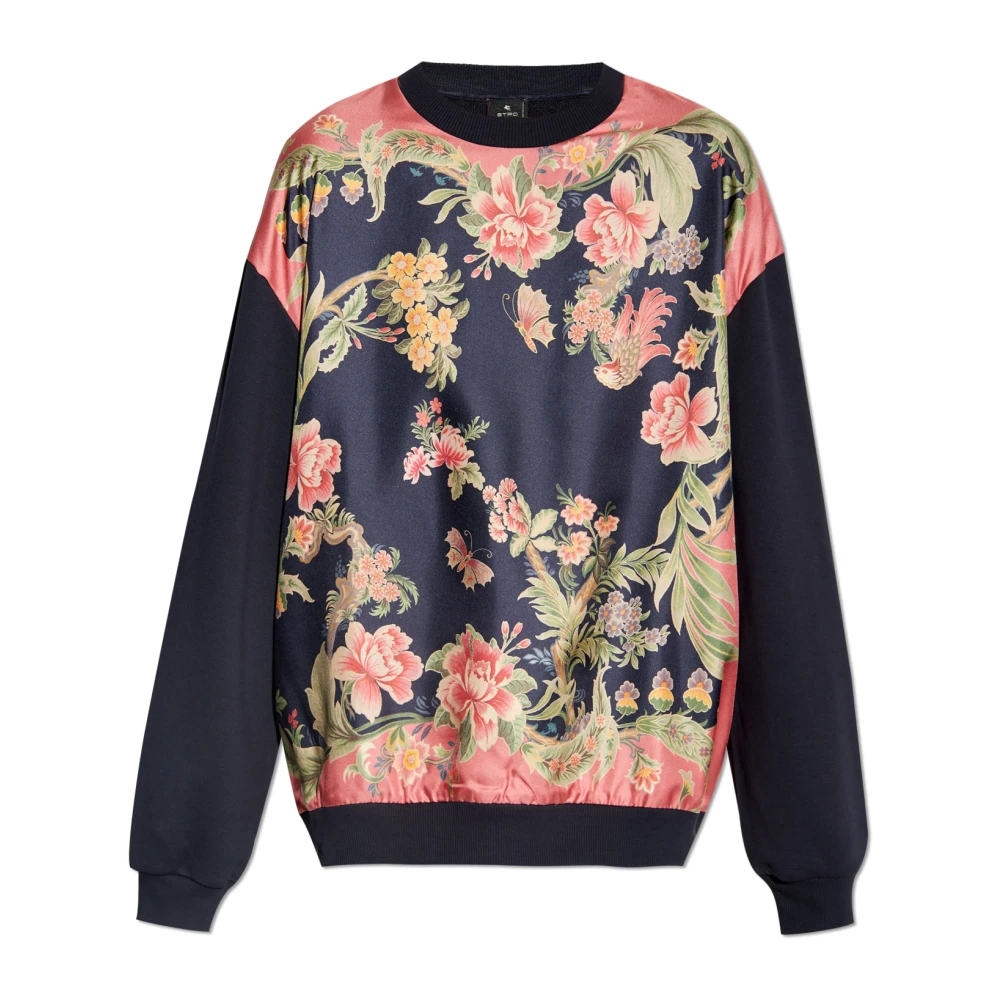 ETRO Bloemenmotief Sweatshirt Multicolor Dames