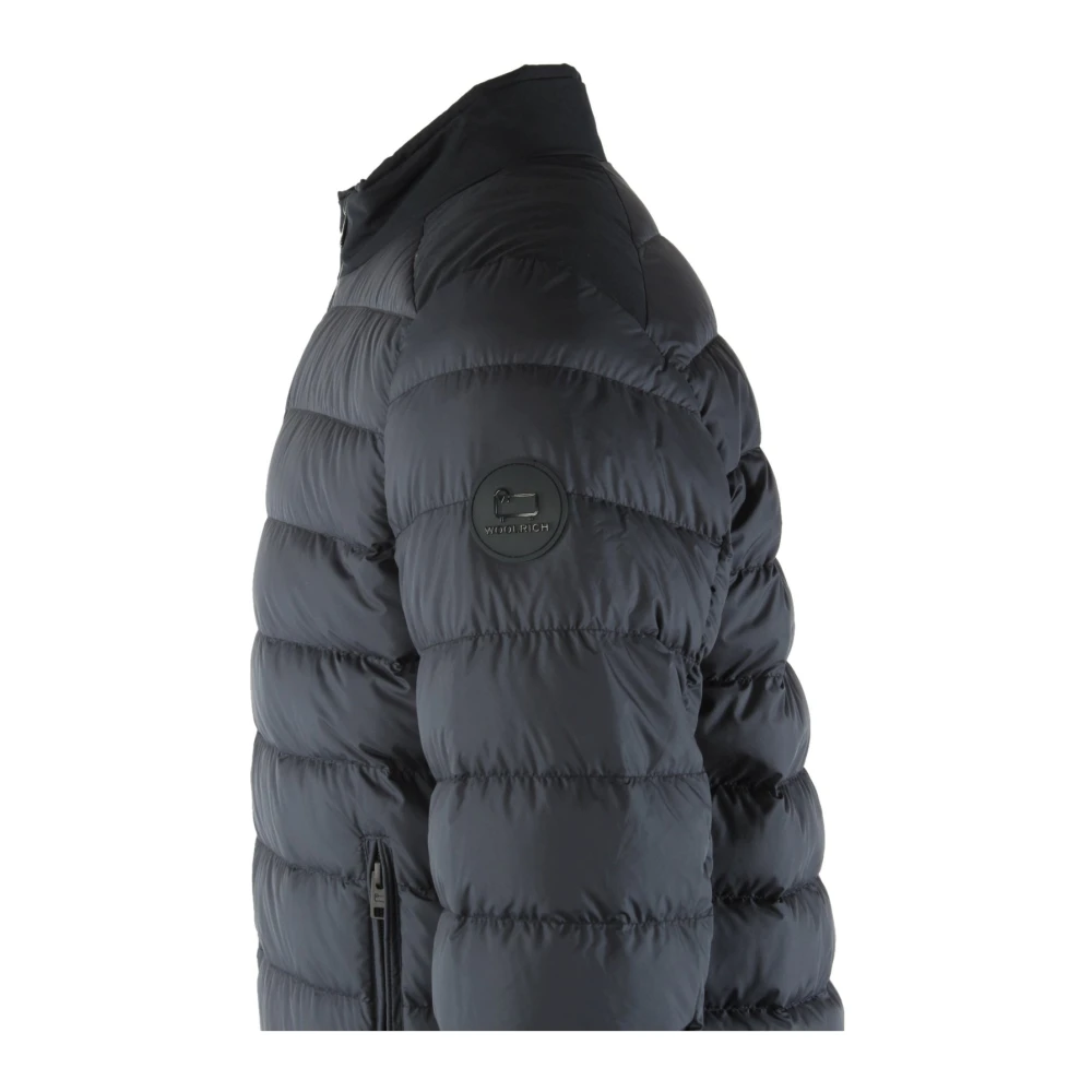 Woolrich Blauwe Polyester Jas voor Heren Blue Heren