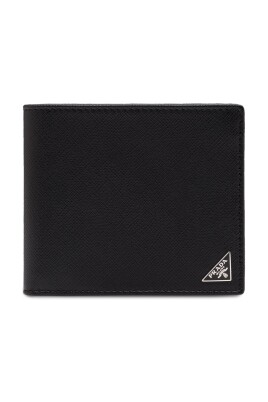 black-leather-nylon-wallet