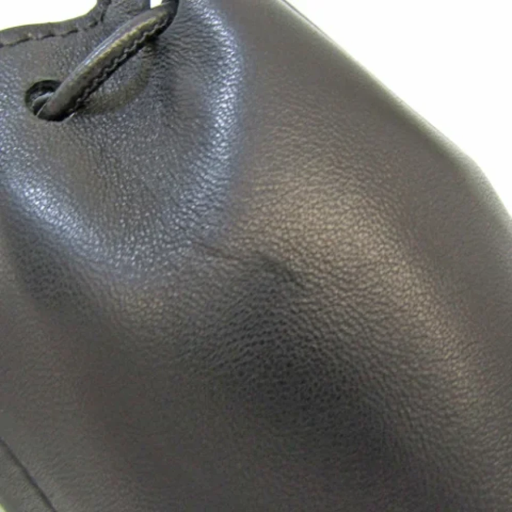 Maison Margiela Pre-owned Leather clutches Black Dames