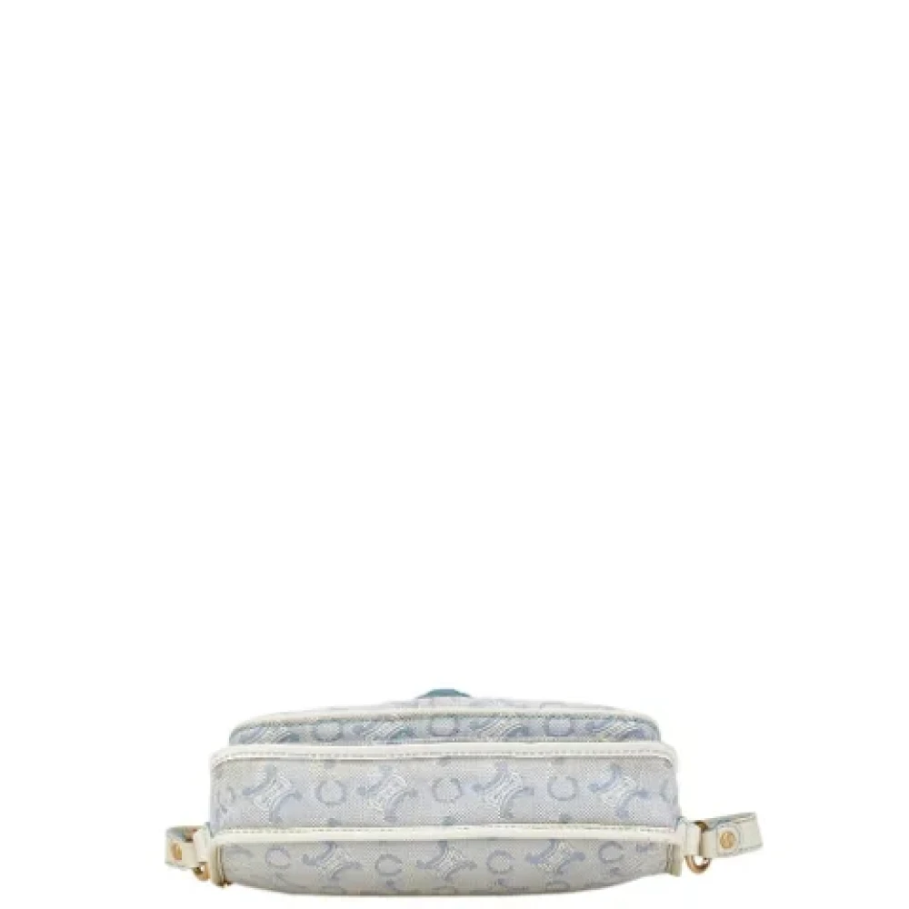 Celine Vintage Pre-owned Leather celine-bags Blue Dames