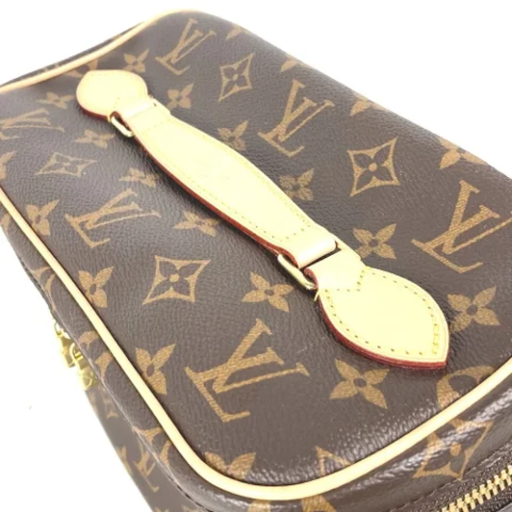 Louis Vuitton Vintage Pre-owned Canvas clutches Brown Dames