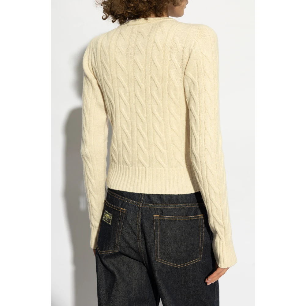 Blumarine Wollen Vest Beige Dames