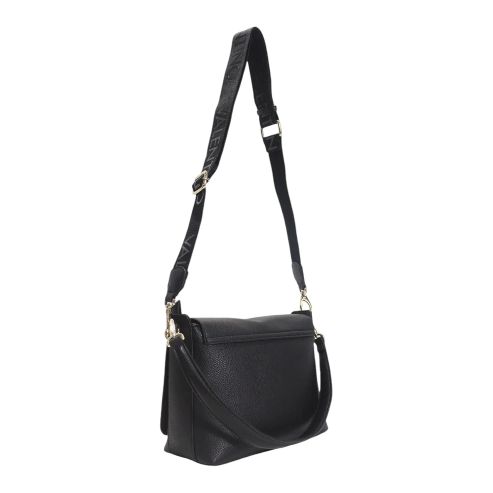 Valentino by Mario Valentino Zwarte Crossbody Tas Never Vbs8Gl09 Black Dames