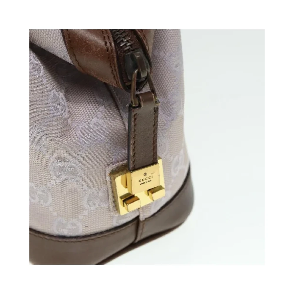 Gucci Vintage Pre-owned Canvas gucci-bags Purple Dames
