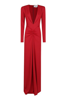 red-dress-pink-purple-elegant-style