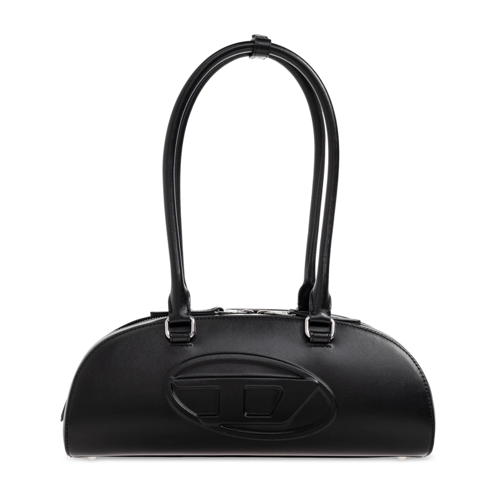 Diesel Black Bag 1Dr Dome - Female - Shoulder Bags - One Size - Bags
