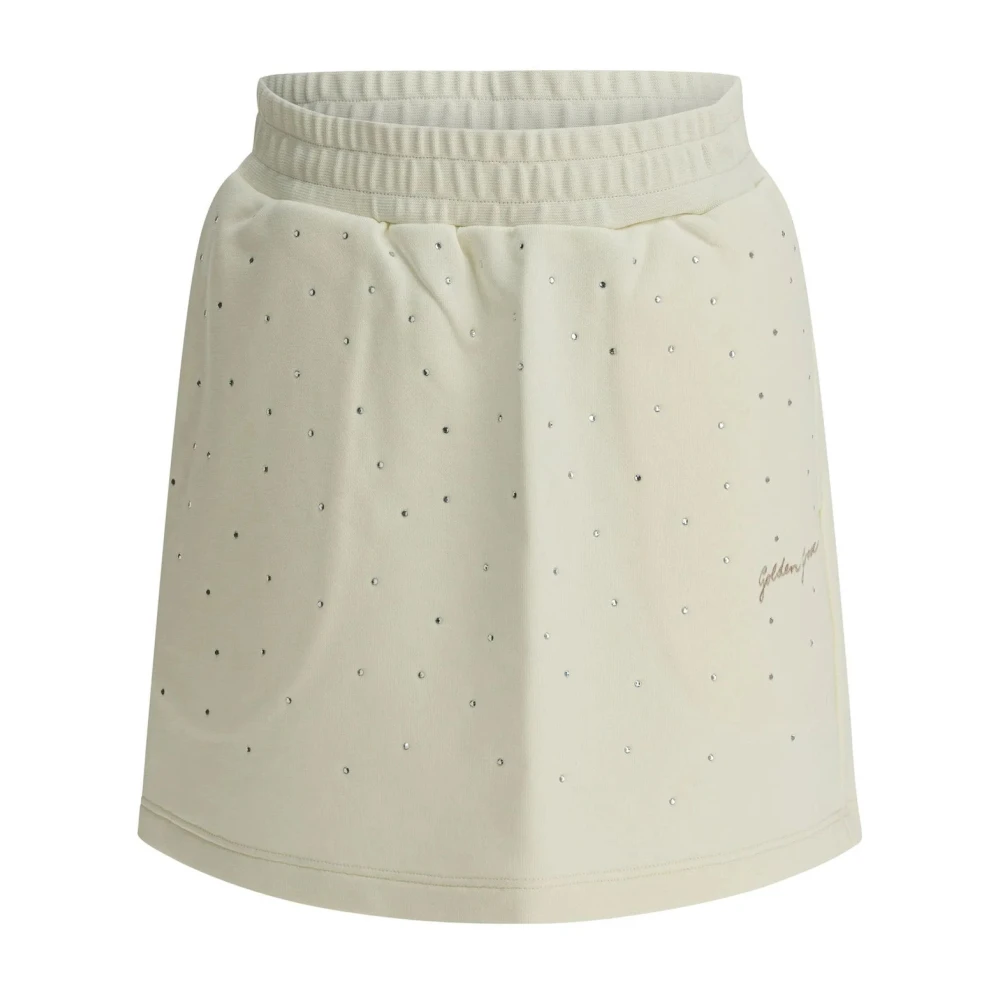Golden Goose Girls White Kids Skirts, 8 Y, Skirt