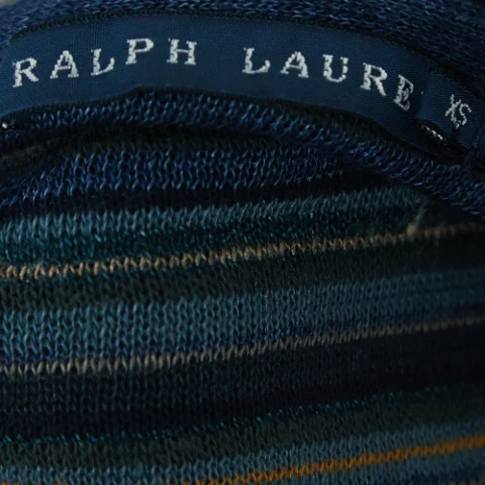 Ralph Lauren Pre-owned Linen tops Blue Dames