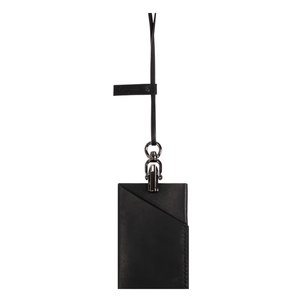 Yohji Yamamoto Kaarthouder aan een band Black Unisex