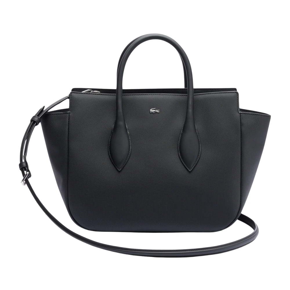 Lacoste Women's Black Daily City Handbag - Handbags - One Size - Bags