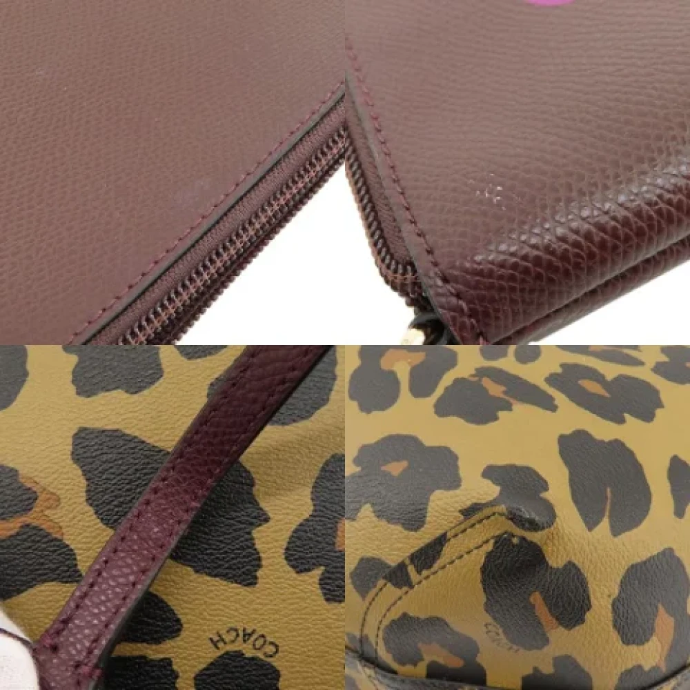 Coach Pre-owned Plastic totes Brown Dames