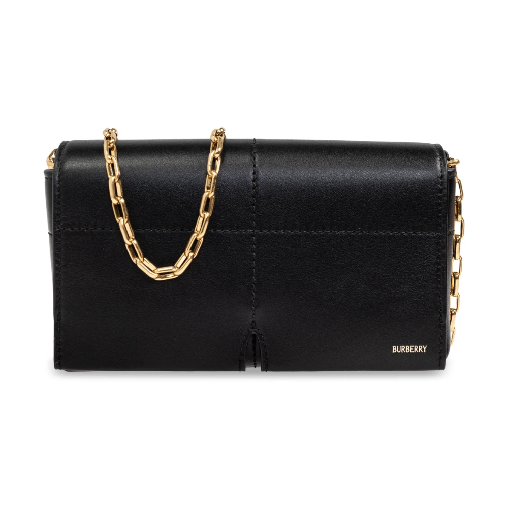 Burberry Schoudertas Spin Mini Black Dames