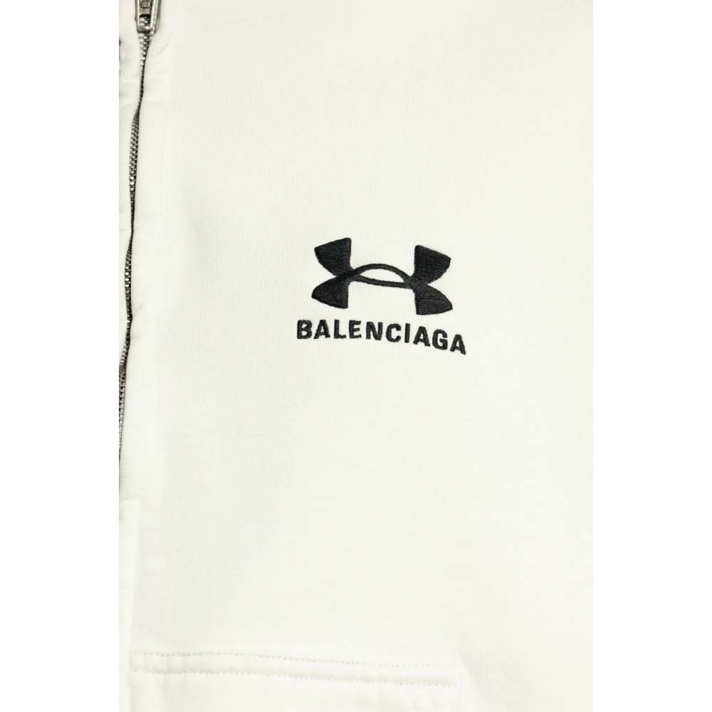 Balenciaga Sweatshirt met Logo Gray Dames