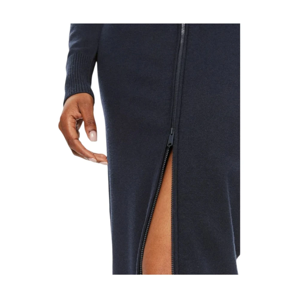 Tommy Jeans Elegante Midi Jurk Blue Dames