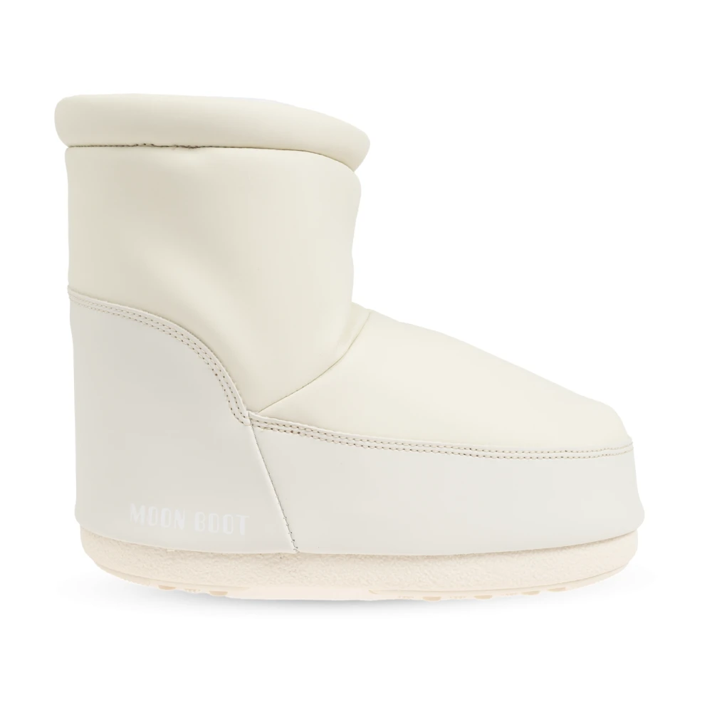 Moon Boot Snö stövlar Icon Low Nolace Gummi Beige, Unisex