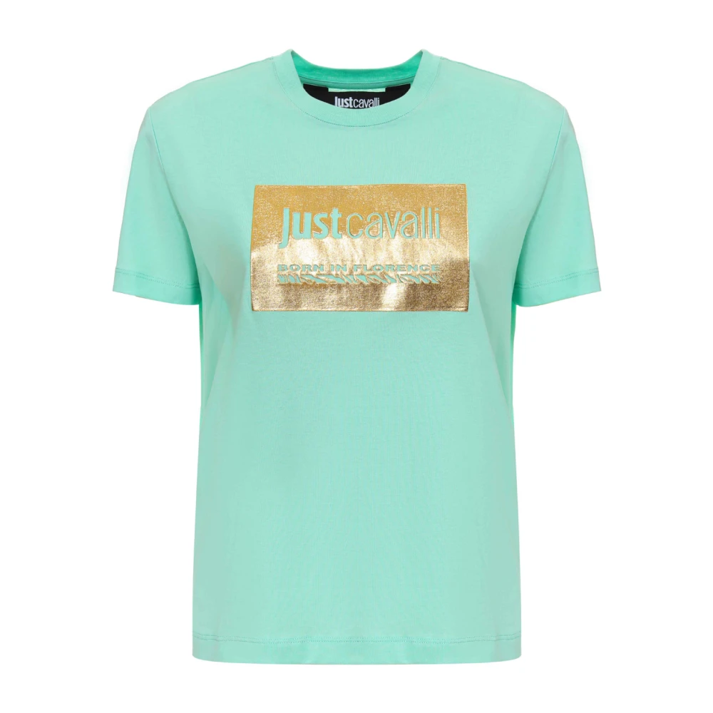 Just Cavalli T-shirts en Polos Green Dames